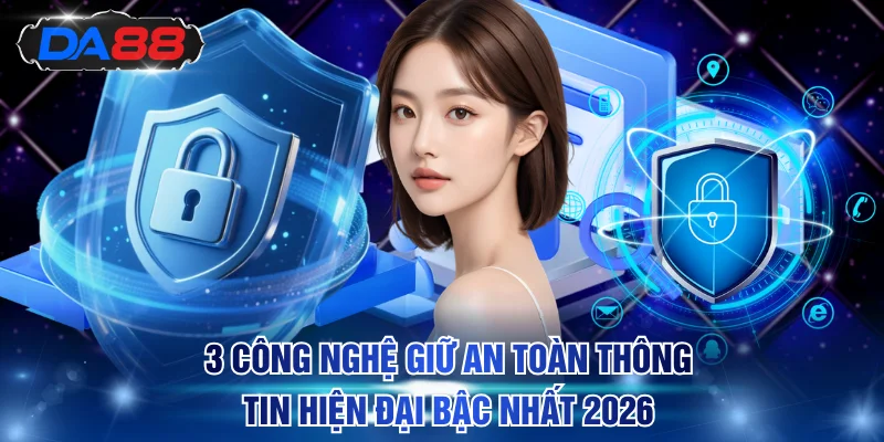 3 công nghệ giữ an toàn thông tin hiện đại bậc nhất 2026