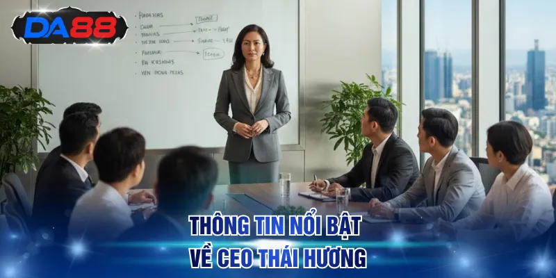 Thông tin nổi bật về CEO Thái Hương